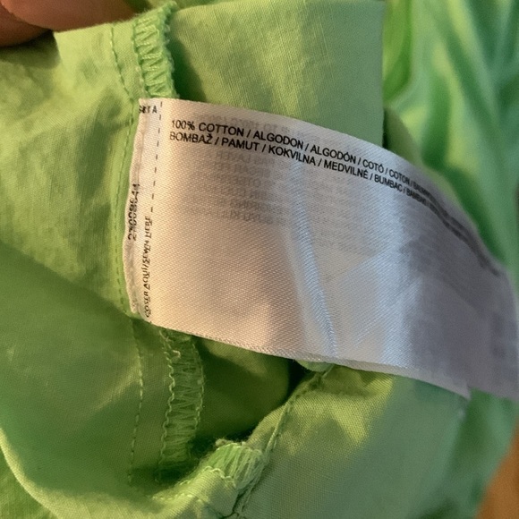 Mango cutout green maxi dress - Picture 5 of 7